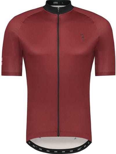 BBB Cycling ConvertFit ECO Fietsshirt Heren - Korte Mouwen - Duurzaam Wielershirt - Fietskleding Heren - Rood - Maat L - BBW-410