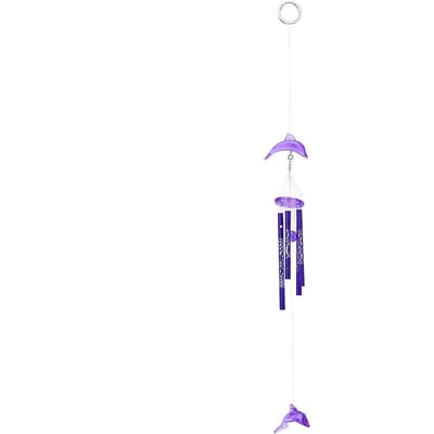 1 stuks 3 Kleuren Huisdecoratie Hangende Windgongen Voor Kinderen Verjaardagscadeau Deur Tuin Kristallen Dolfijn Windgongen