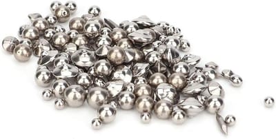 Polijstkogels Roestvrij Staal - Polijstballen Sieraden - Sieraden Polijsten - Precisie Werk - 450 g - Zilver