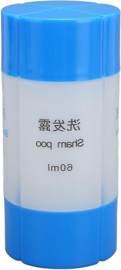 Reisflessen voor toiletartikelen - 4-in-1 reisfles, lekvrij - Navulbare container voor shampoolotion - 60 ml - Blauw - Handig voor op reis