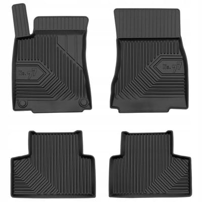 Frogum - Mercedes GLB X247 vanaf 2019 - Rubberen automatten No.77 - 4 stuks - TPE - 4 cm Hoge Rand