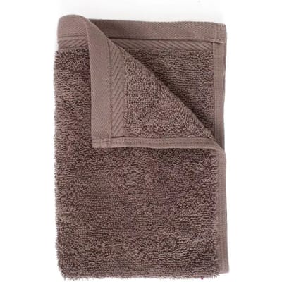 The One Towelling Organic Gastendoek - 30 x 50 cm - Kleine handdoek - 100% organisch katoen - 550 gr/m2 -Taupe
