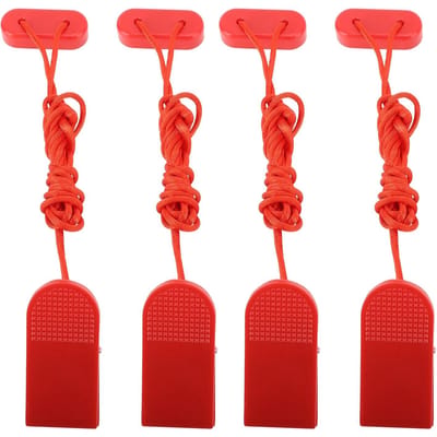 4 Pièces Clé de Sécurité Universelle pour Tapis Roulant Facile à Utiliser Serrure de Sécurité pour Tapis Roulant Clé de Remplacement pour la Maison