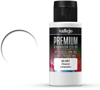 Vallejo Hobbyverf - 62067 Premium Airbrush Cleaner - 60ml Cleaner - 60 ml