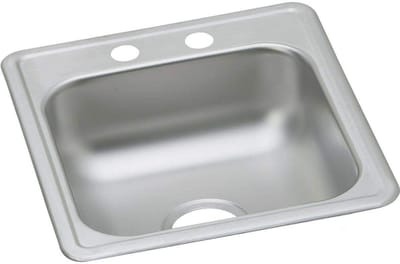 Ronde Inbouw Spoelbak RVS Bar Keuken Wastafel Satijn