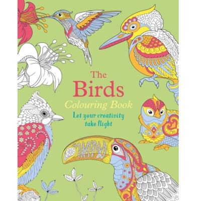 The Birds Colouring Book - Arcturus Creative Colouring - Tansy Willow