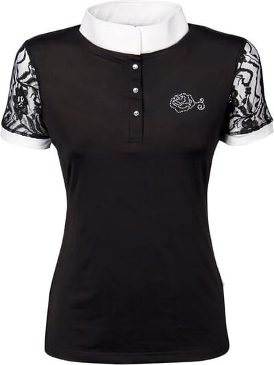 Harry's Horse Wedstrijdshirt Lace Zwart - S