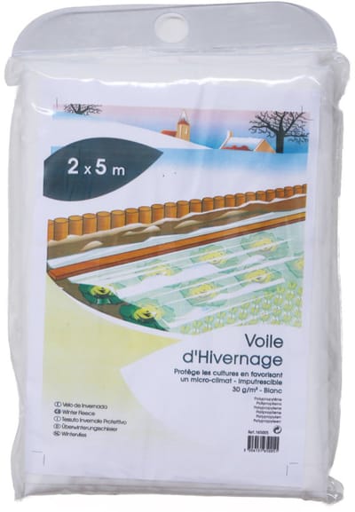 Wintervlies 2m x 5m - 30g/m² - Plantenbeschermhoes