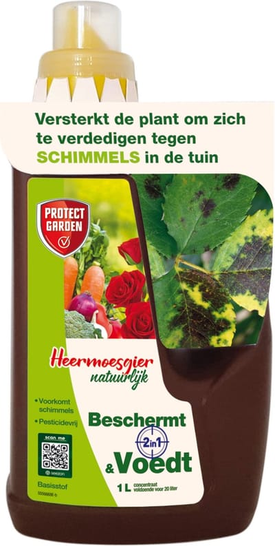 Protect Garden Heermoesgier - 1 L - Voor alle soorten Teelten - 100% Plantaardig - Voor Schimmelgevoelige Gewassen