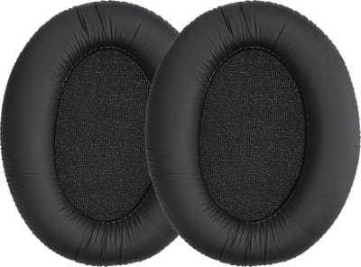 kwmobile 2x oorkussens geschikt voor Sennheiser HD201 / HD206 / HD180 / HD200 Pro - Earpads voor koptelefoon in zwart