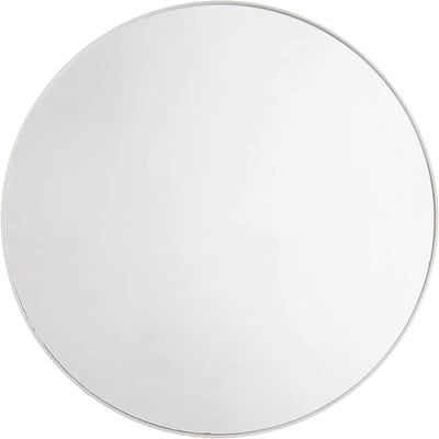 Vergrootspiegel - Make-up spiegel - Cosmetica aanbrengen - Zelfklevend - Ø 12 cm - Wit
