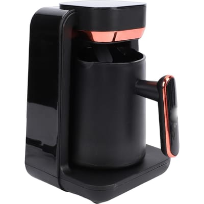 Cafetière Turque 1 à 5 Tasses 500w Multifonctionnelle Portable Machine à Café Turc pour Café Thé L black