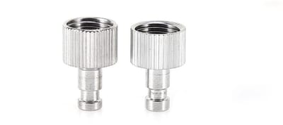 Zeynomax - Airbrush Quick Release Plugs - Snelle Ontkoppeling - Rubber - Geschikt voor luchtgereedschap - 2 Stuks - Voor hobby en professione...