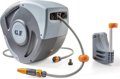 Automatische Wandslangbox 30 Meter - Tot 180° Draaibaar en Versterkte Slang