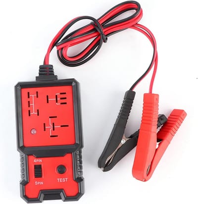 12V Automotive Relay Tester & Battery Checker - Autodiagnostisch Hulpmiddel voor Relaisfuncties