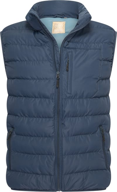 Mario Russo Bodywarmer - Bodywarmer heren - Bodywarmers - Bodywarmer heren outdoor - Jas heren - Tussenjas - Waterafstotend - Navy
