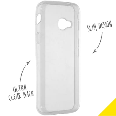 Accezz Hoesje - Geschikt voor Samsung Galaxy Xcover 4 / Xcover 4S - Clear Backcover - Transparant