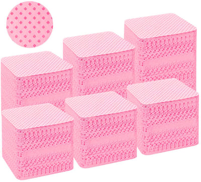 YUBBI Roze Pluisvrije Celfstofdeppers - Nail Wipes - Gellak Nageldoekjes - 500 Stuks