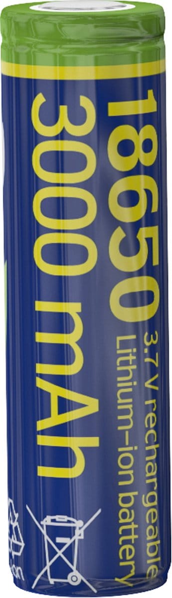 Gembird EG-BA-18650-10C/3000 huishoudelijke batterij Oplaadbare batterij Lithium-Ion (Li-Ion)