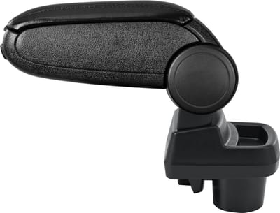 Armsteun voor Opel Corsa F vanaf 2019 kunstleer zwart met zwart stiksel pro.tec