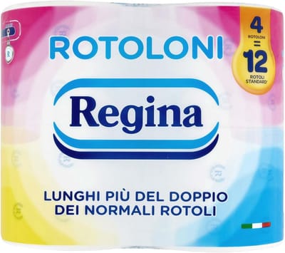 Maxi toiletpapierrollen met 4 wielen, 500 vellen - ideaal voor gezin en milieu