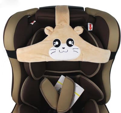 Verstelbare Hoofsteun voor Kinderen - Veiligheid Band voor Autostoeltje en Wandelwagen - Neksteun voor Comfort bij Kinderdutjes