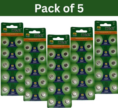 AG4 Alkaline Knoopcelbatterijen – 5 stuks | 1,5 V Langdurige stroom | Compatibel met LR626, 377, 177, G4, 626A en meer | Ideaal voor horloges, rekenmachines, speelgoed en kleine elektronica
