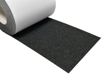 Kortpack - Anti-slip tape - 200mm x 18.3mtr - Zwart - Betere grip voor verschillende ondergronden - 1 Rol - (020.0092)