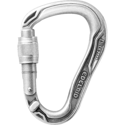 Edelrid Hms Bullet Screw Eco Karabijnhaak Zilver