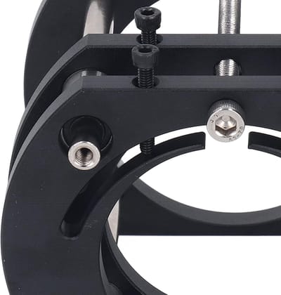 Router Hefplatform - Metaal Freeslift - Houtbewerking Precisie - Aluminiumlegering Constructie - Lift tot 54mm - Zwart