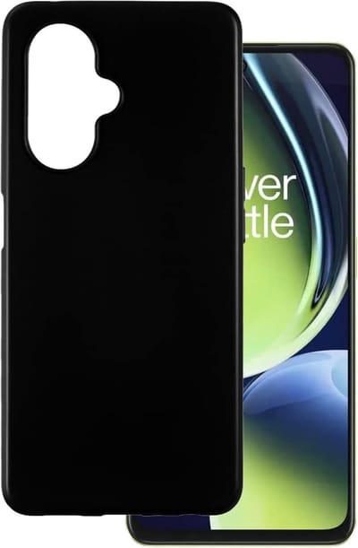Casemania Hoesje Geschikt voor OnePlus Nord CE 3 Lite Zwart - Siliconen Back Cover