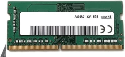 RAM Geheugen - Werkgeheugen Module - Computer Upgrade - 3200MHz Snelheid - 8 GB - Groen