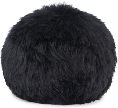 Sheepskin House - Angeliet Kussen - Rond - Langharige Schapenvacht - D30cm