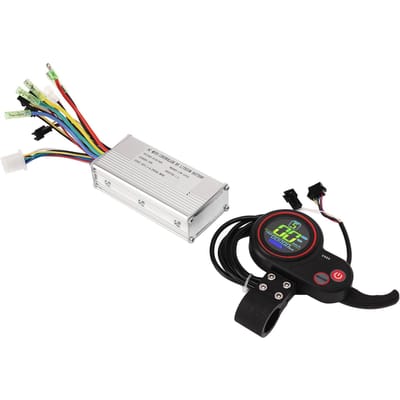 Elektrische Fiets Motor Controller LCD Kleurenscherm Paneel voor 36V 500W Borstelloze Motor 36V 48V 22A white