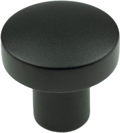 Ami knop 169/50 varo zwart 9005str ( a 1 st )