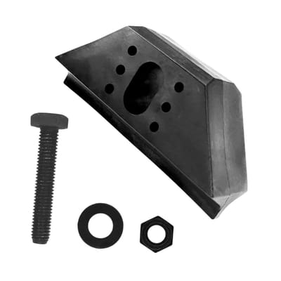 Vaste accuhouder - Batterij bevestiging - Accu stabiliseren - Sterk PP materiaal - 71 cm breed - Zwart