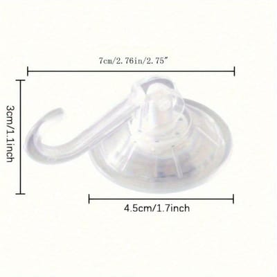 Ventouses Extra Fortes Amovibles & Crochets Robustes Pour Salle de Bain, Douche Et Cuisine, Cintre Pour Serviettes Sur Fenêtre & Porte en Verre, Accessoires de Salle de Bain 1PC pur