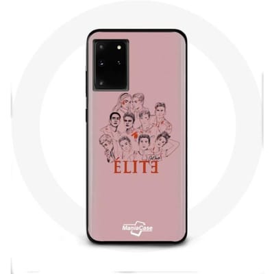 Case voor Samsung Galaxy S11 Plus Elite seizoen 5 posterkarakters Fanart-logo