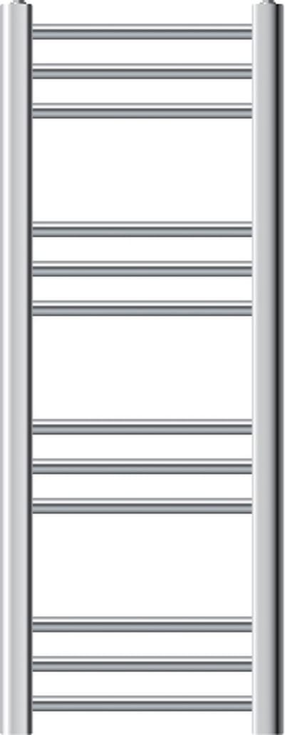 Badkamerradiator Sahara 300x800 mm chroom recht met zijaansluiting