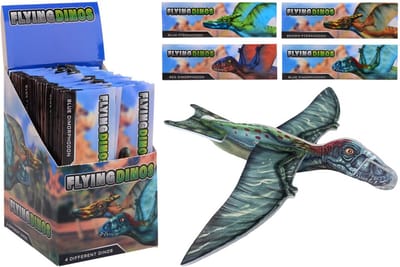 Johntoy Dinosaurus EVA Vliegtuigje Foam