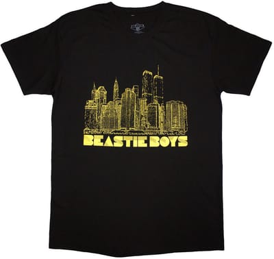 Beastie Boys - NYC Skyline Heren T-shirt - M - Zwart