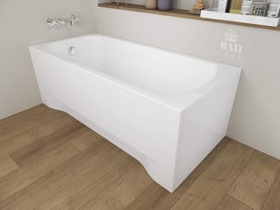 Badland CLASSIC ligbad 120 x 70 cm wit met acrylpaneel