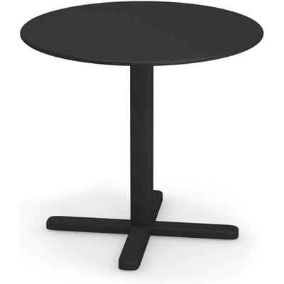Emu Darwin tafel rond - zwart - Ø 60