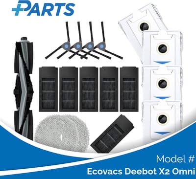 Ecovacs Deebot X2 Omni Onderhoudsset (Plus.Parts® alternatief voor DKT060099)