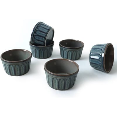 Set van 6 aperitiefschaaltjes Tigran keramiek | Hermia