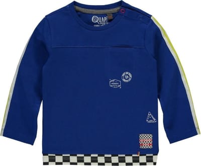 Quapi longsleeve Valdemar fast blue