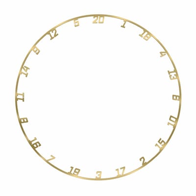 KOTO Gold Numberring - Cijferring Dartbord