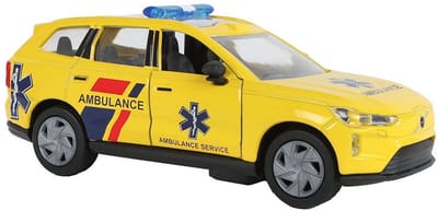 Kids Globe Ambulance Volvo EX90 NL Die Cast met Licht en Geluid