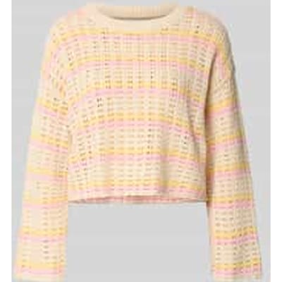 Regular fit gebreide pullover van katoenmix model 'ASA'
