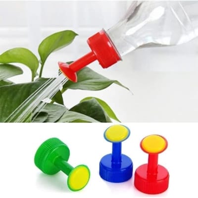 Set van 6 Multicolour Plastic Irrigatiecontainers voor Flessen - Perfect voor Balkon en Tuin Irrigatie, Waterbesparing en Plantverzorging